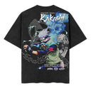 Naruto V1 | Hatake Kakashi Oversized Heavyweight Washed Tee