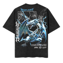 Blue-Eyes White Dragon Oversized Heavyweight Washed Tee