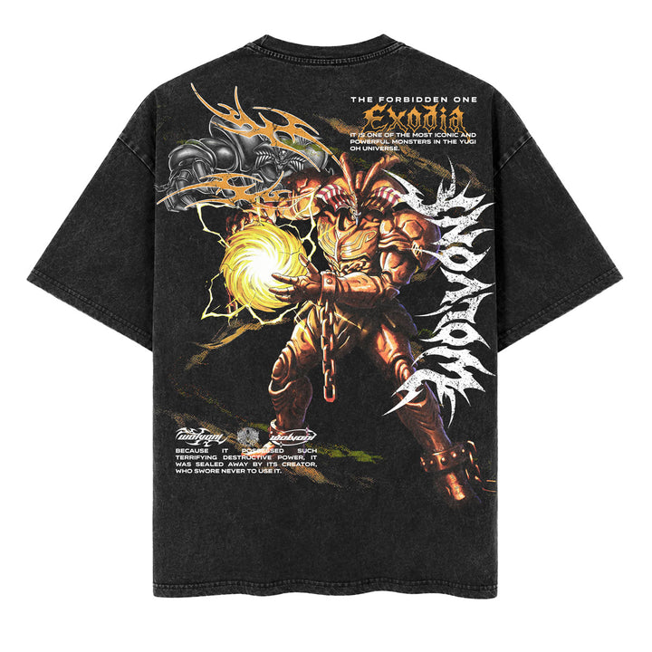 Exodia the Forbidden One Oversized Heavyweight Washed Tee