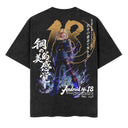 Dragon Ball | Android18 Oversized Heavyweight Washed Tee