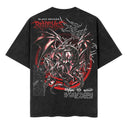 Yu Gi Oh!  | Red Eyes Dragon Oversized Heavyweight Washed Tee