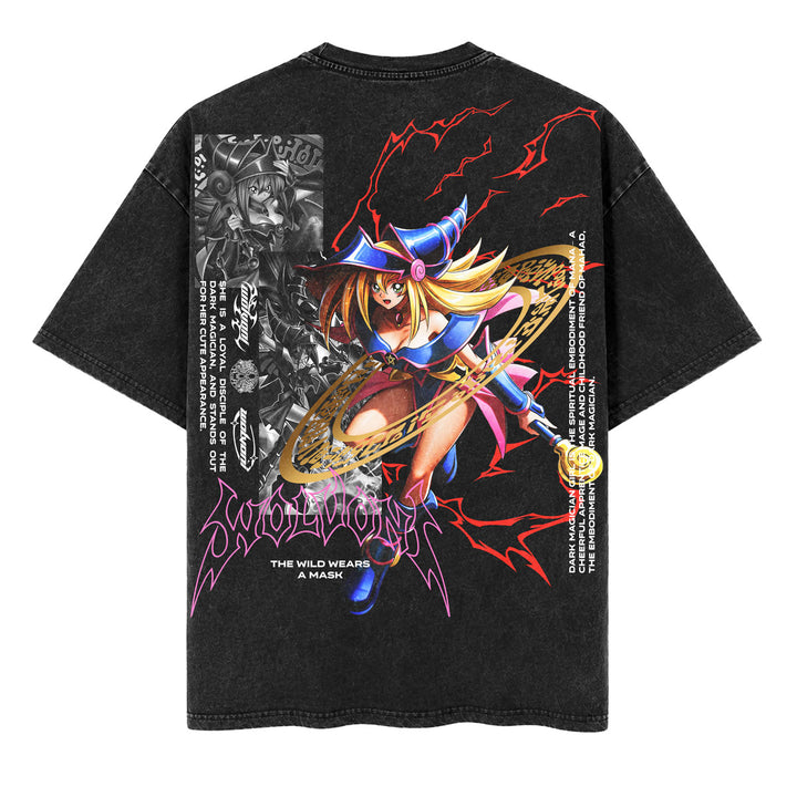 Dark Magician Girl Oversized Heavyweight Washed Tee