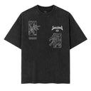 Yu Gi Oh!  | Red Eyes Dragon Oversized Heavyweight Washed Tee