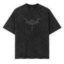Berserk | Guts – Black Swordsman  Oversized Heavyweight Washed Tee
