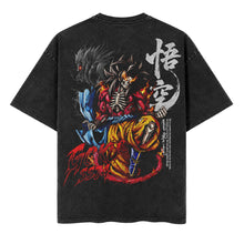 Goku SSJ4 Oversized Heavyweight Washed Tee