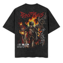 Halloween | Asta Devil Union Oversized Heavyweight Washed Tee