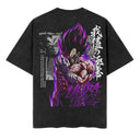 Halloween | Vegeta Ultra Ego  Oversized Heavyweight Washed Tee