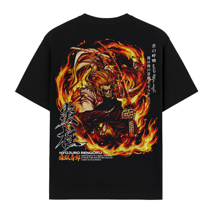 Kyojuro Rengoku Heavyweight T-Shirt