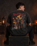Halloween | Asta Devil Union Oversized Heavyweight Washed Tee