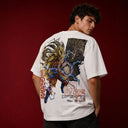 Dragon Ball | Goku SSJ3 White Heavyweight T-Shirt