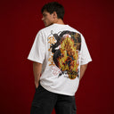 Dragon Ball | Goku SSJ1 White Heavyweight T-Shirt