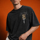 Sakamoto Days | Nagumo Yoichi Oversized Heavyweight Washed Tee