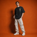 Sakamoto Days | Nagumo Yoichi Oversized Heavyweight Washed Tee