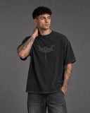 Berserk | Guts – Black Swordsman  Oversized Heavyweight Washed Tee