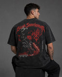 Berserk | Guts – Black Swordsman  Oversized Heavyweight Washed Tee