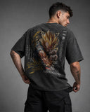 Dragon Ball | Vegeta Galick Gun  Oversized Heavyweight Washed Tee