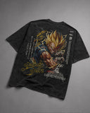 Dragon Ball | Vegeta Galick Gun  Oversized Heavyweight Washed Tee