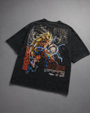 Dragon Ball | Goku SSJ3 Oversized Heavyweight Washed Tee